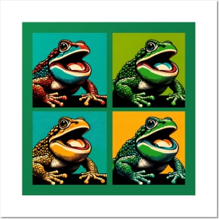 Pacman Frog Pop Art - Cool Frog Posters and Art